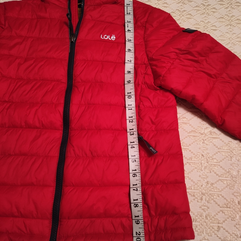 Lolë Girl's Red Light Puffer Spring Jacket - Picture 10 of 12